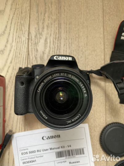 Зеркальный фотоаппарат Canon EOS 500D