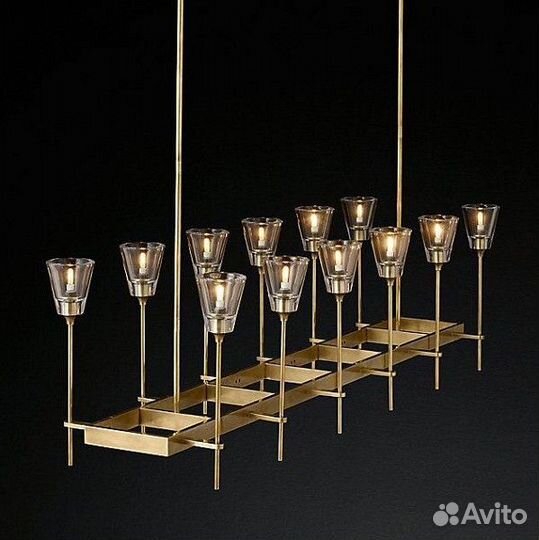 Люстра на штанге Imperiumloft Rh Torche De Verre L