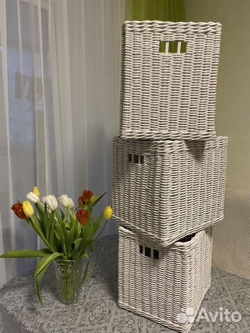 Корзина плетеная на заказ