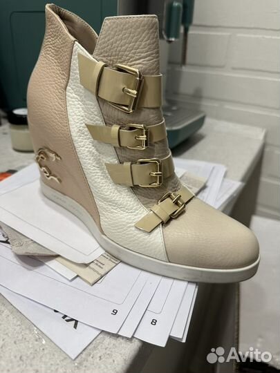 Ботильоны натуральная кожа