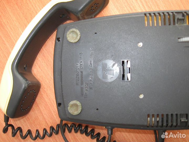 Стационарный телефон СССР Спектр-3