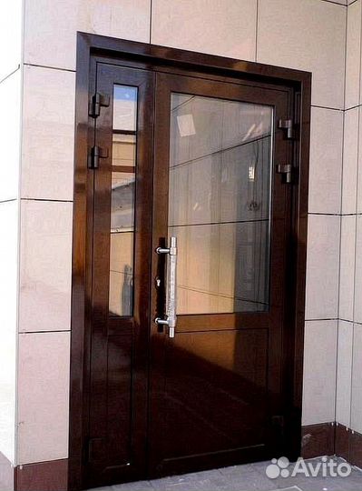 Алюминиевые двери Алютерм