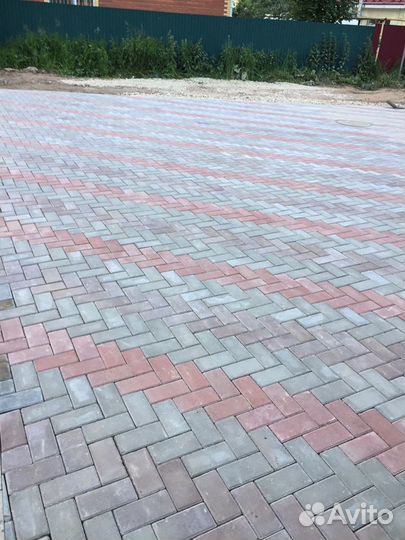 Укладка тротуарной плитки