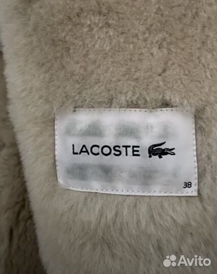 Натуральная Дубленка lacoste