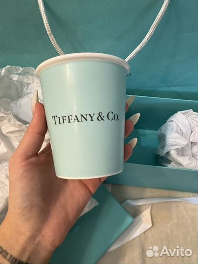 Чашки Tiffany оригинал для кофе капучинно 2шт