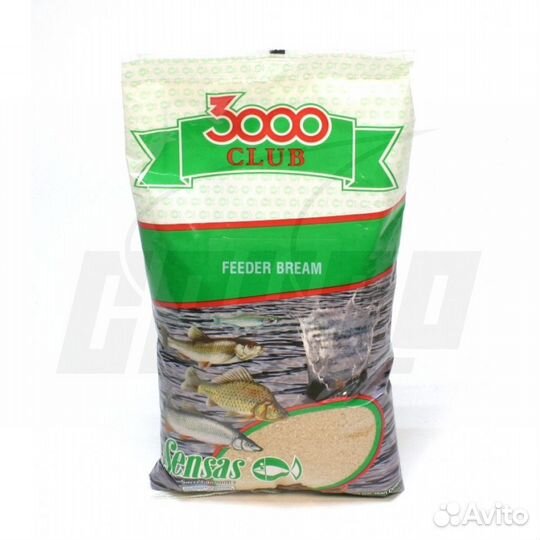 Прикормка Sensas 3000 Club Feeder Bream 1 кг