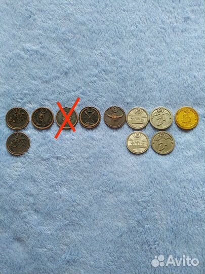 Повторки на обмен Монеты Пятерочки