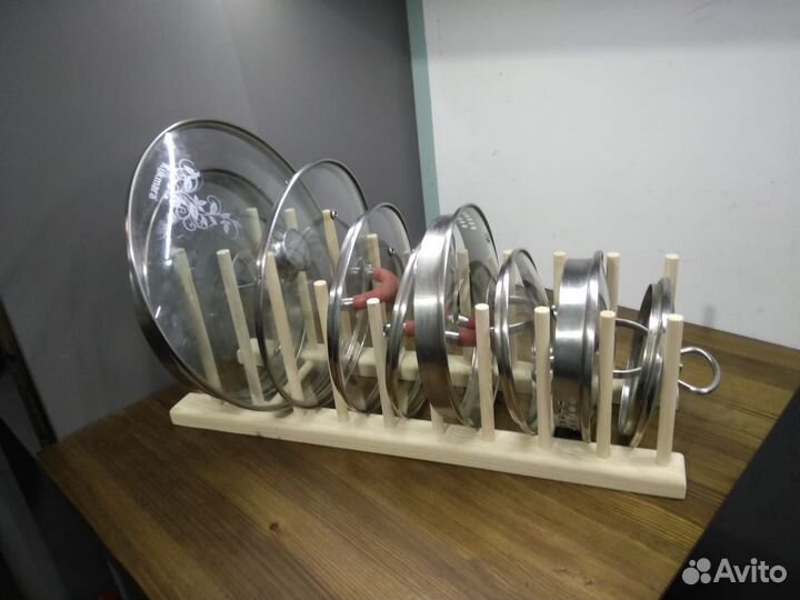 Органайзер для крышек на кухню