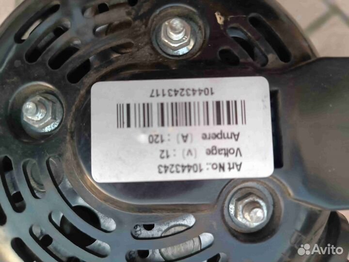 Генератор Ford Focus 120А; 10443243