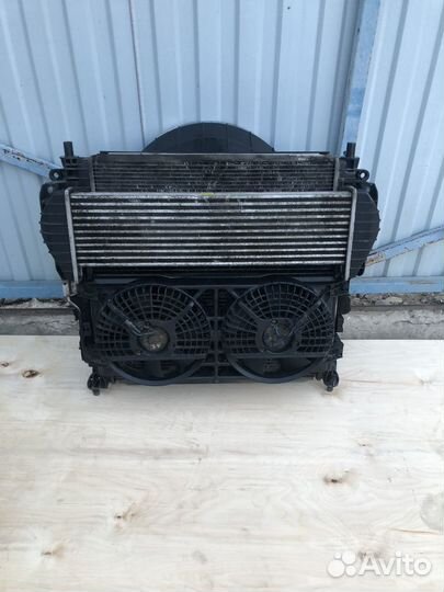 Кассета радиаторов ssangyong kyron