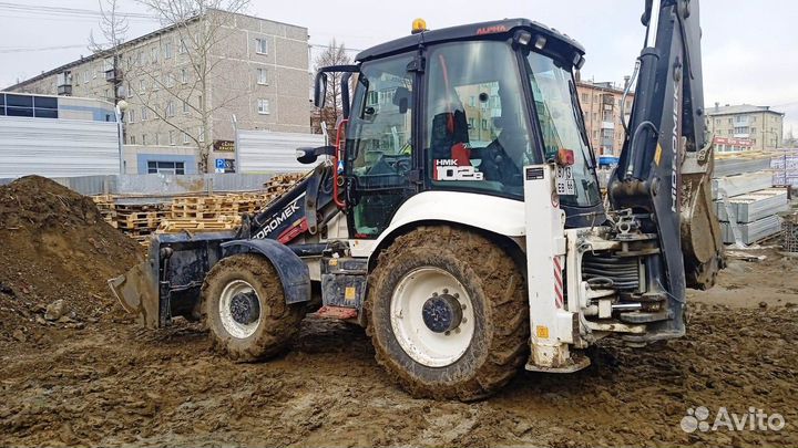 Услуги экскаватора погрузчика