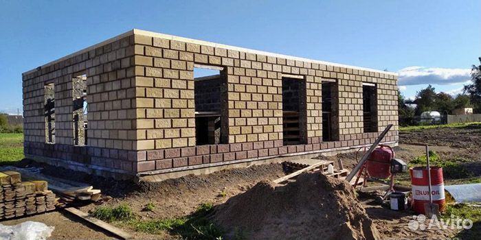 Арболитовые блоки с облицовкой