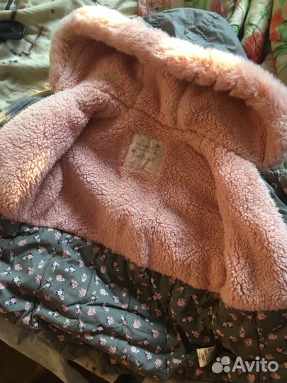Парка для девочки зима matalan 2,3 года
