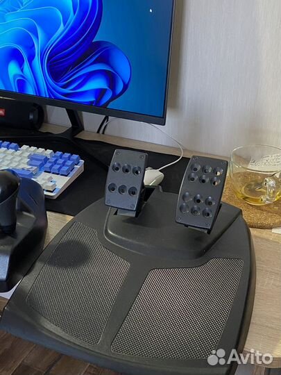 Педали logitech momo driving force gt