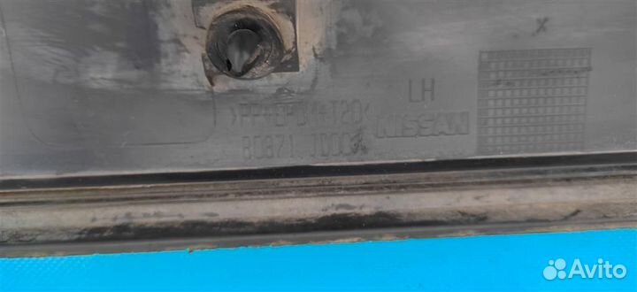 Молдинг двери передней левой Nissan Qashqai J10