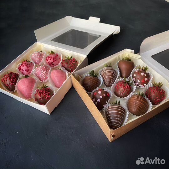 Съедобные букеты конфеты клубника