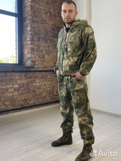 Камуфляжный костюм летний Маскхалат для рыбалки