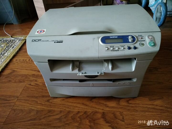 Мфу Brother dcp-7010r принт, скан, копир б/у