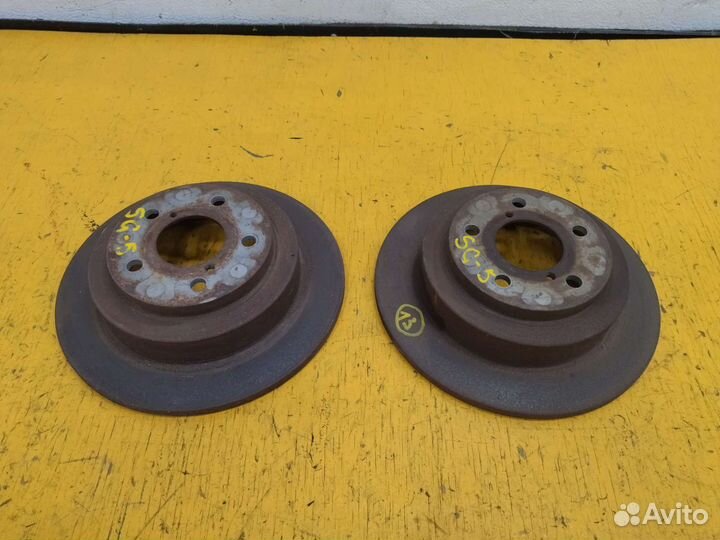 Диски тормозные задние Subaru Forester SG5