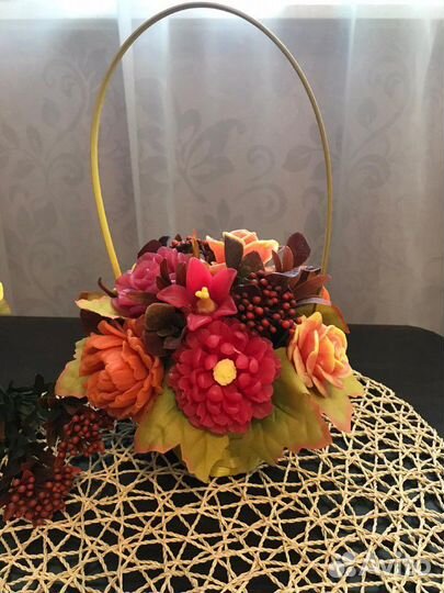 Букет из мыла