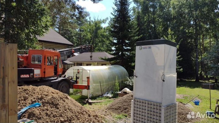 Септик под ключ 10-15 чел