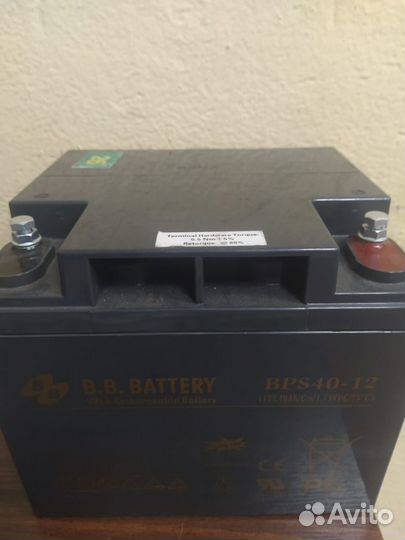 Аккумуляторная батарея BPS40-12