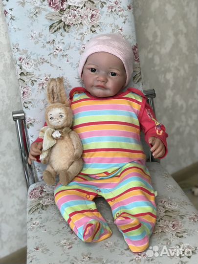 Кукла реборн в одежде новая