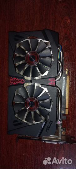 Видеокарта asus strix GTX960 4Gb