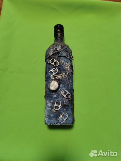 Бутылка декоративная