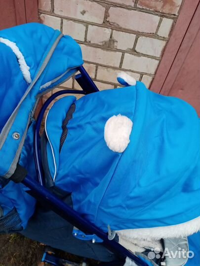 Детские санки коляска