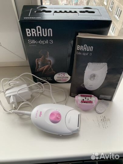 Эпилятор braun silk epil 3 новый