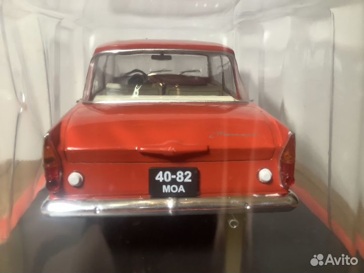 Модель автомобиля Москвич-408Э 1:24 Ашет