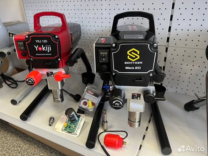 Запчасти на аппараты для покраски Yokiji 120