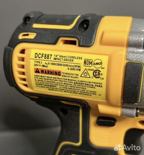 Dewalt 2 в 1 гайковерт + шуруповерт