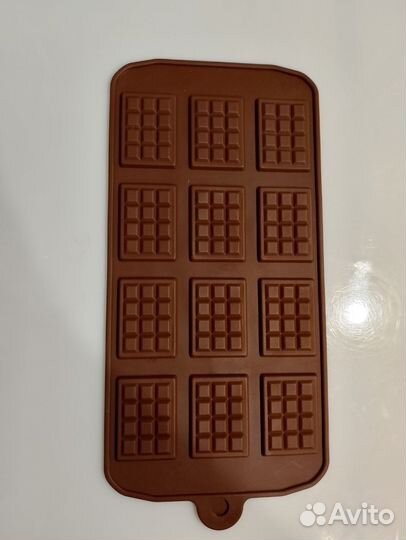 Силиконовый молд шоколадки мини