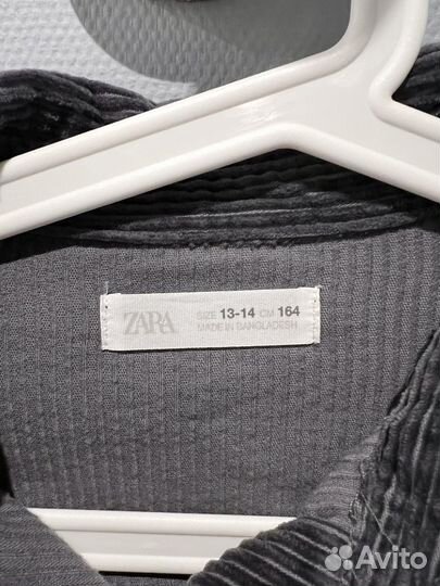 Zara рубашка для девочки, рост 158