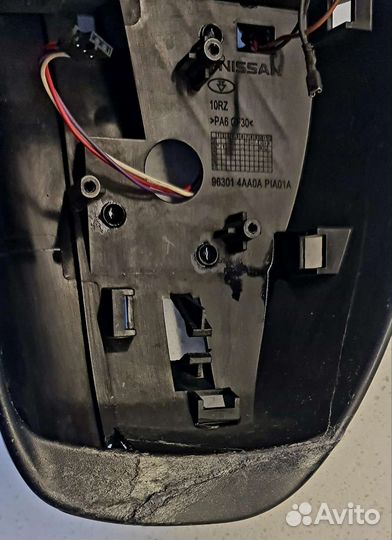 Зеркало (корпус) Nissan Almera G15 + полотно