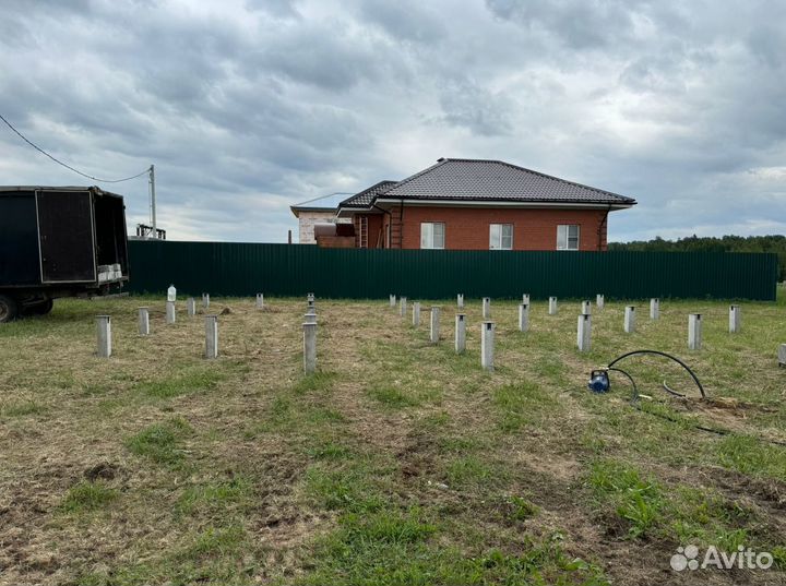 Железобетонные сваи с установкой под ключ