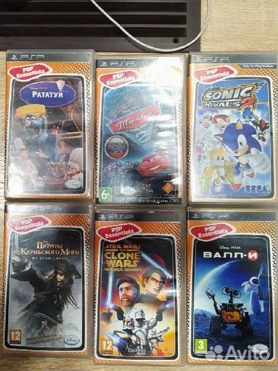 Диски на sony psp