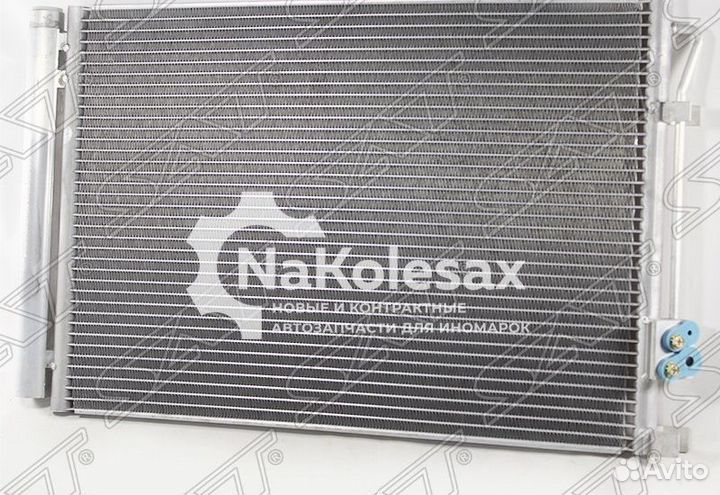 Радиатор кондиционера hyundai solaris/KIA RIO III