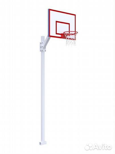 Стойка регулируемая с щитом из фанеры на металлич