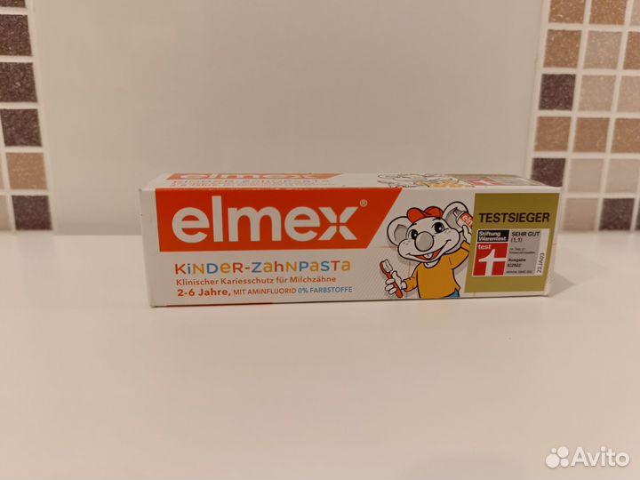 Зубная паста Elmex и щётки Revyline