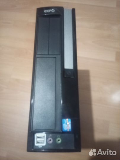 Системный блок depo i3 3,4ghc 8gb озу 500gb