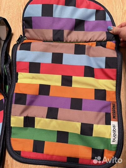 Bugaboo missoni (капюшон и фартук/заглушка/капор)