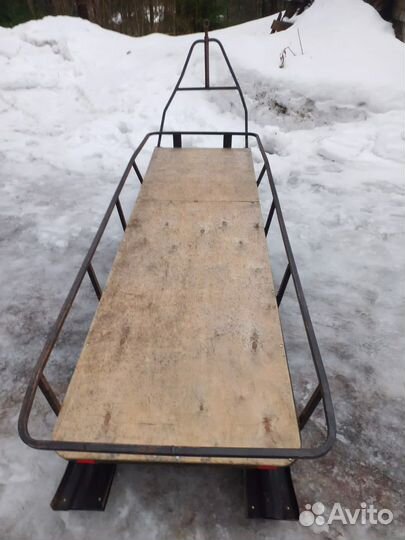 Сани для снегохода