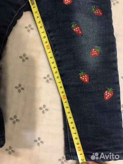 Вещи для девочки худи и теплые джинсы