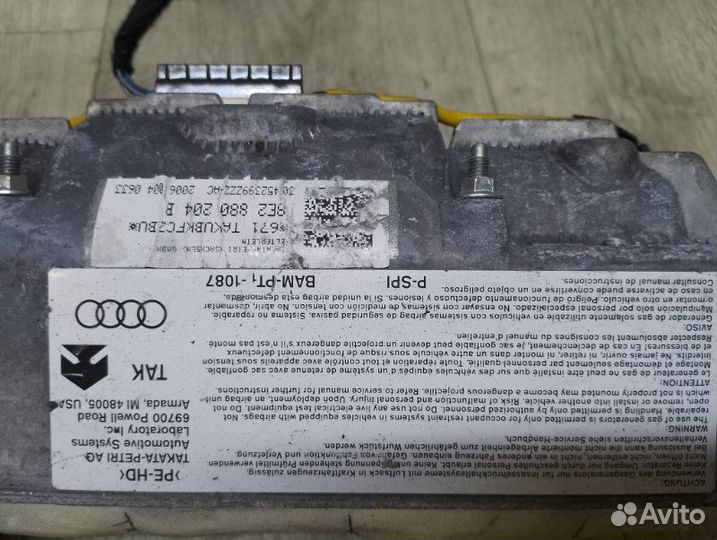 Подушка безопасности пассажира Audi A4 8EC BPW