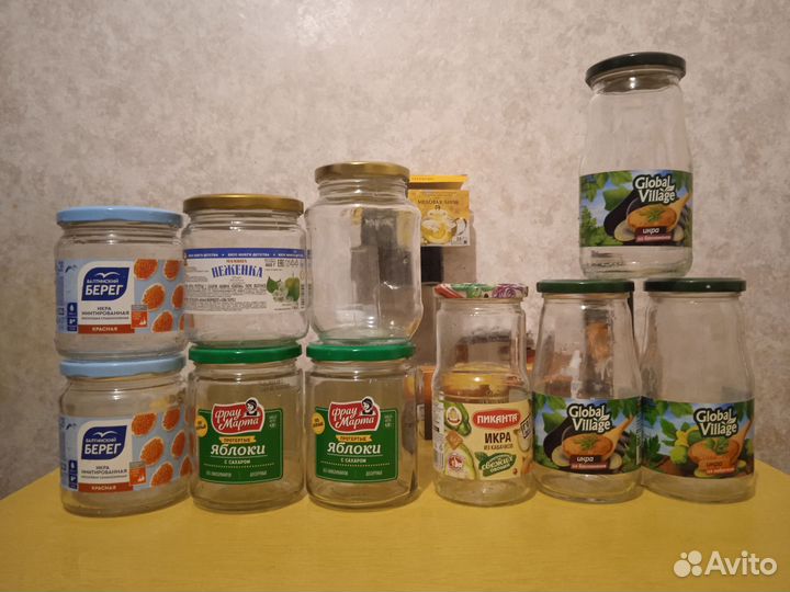 Банки стеклянные