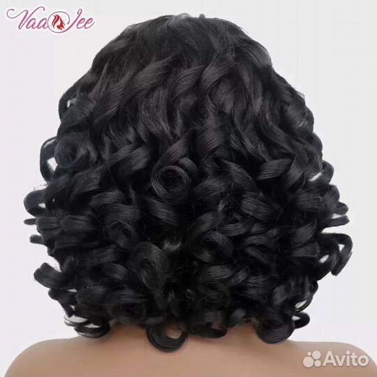 Новый парик, цвет чёрный