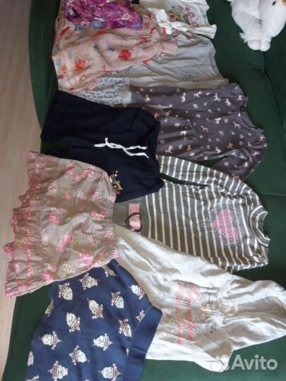 Пакет вещей для девочки, размер 128-134